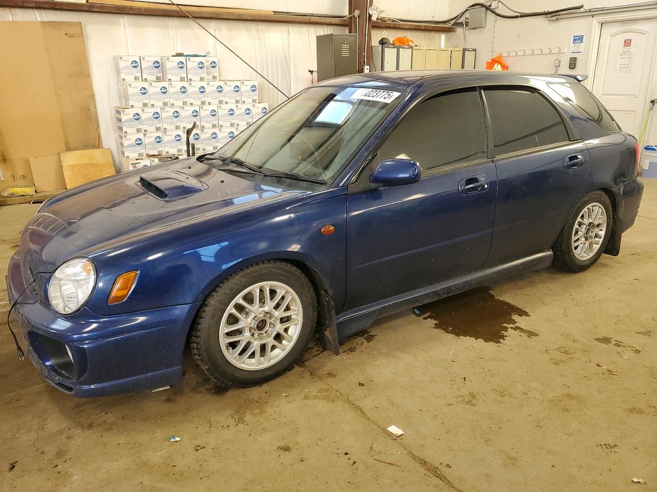 2001 Subaru Impreza Синий vin: GGA003963