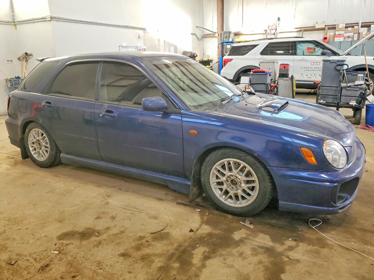 2001 Subaru Impreza Синий vin: GGA003963