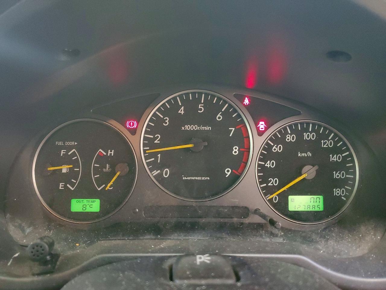 2001 Subaru Impreza Синий vin: GGA003963