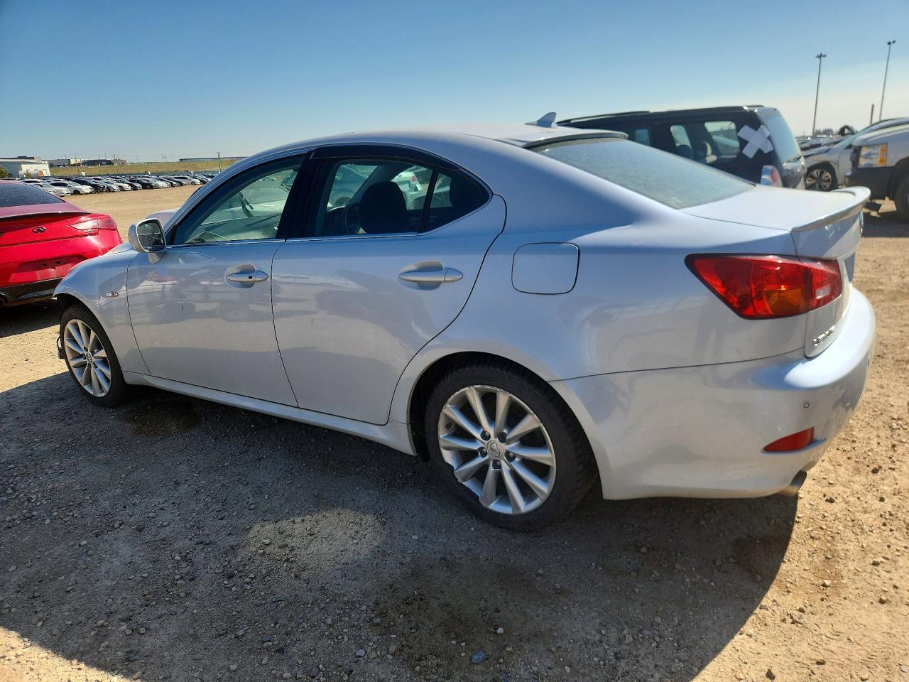 2006 Lexus Is 250 4dr White vin: GSE202012718
