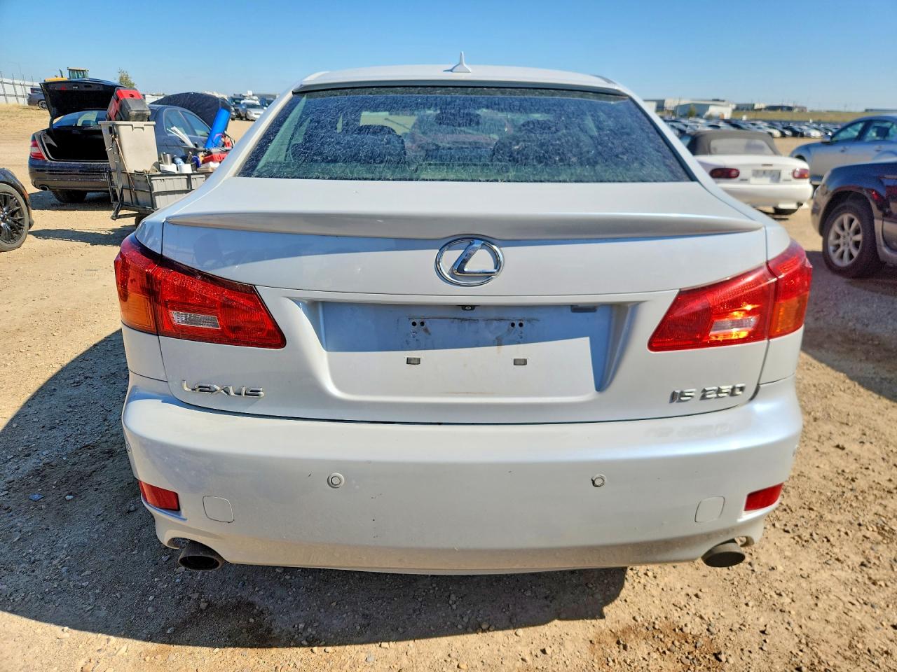 2006 Lexus Is 250 4dr White vin: GSE202012718