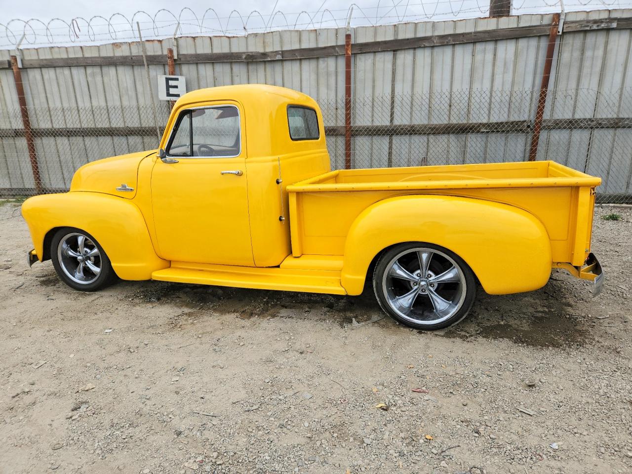 1955 Chevrolet Work Truck Yellow vin: H55L003445