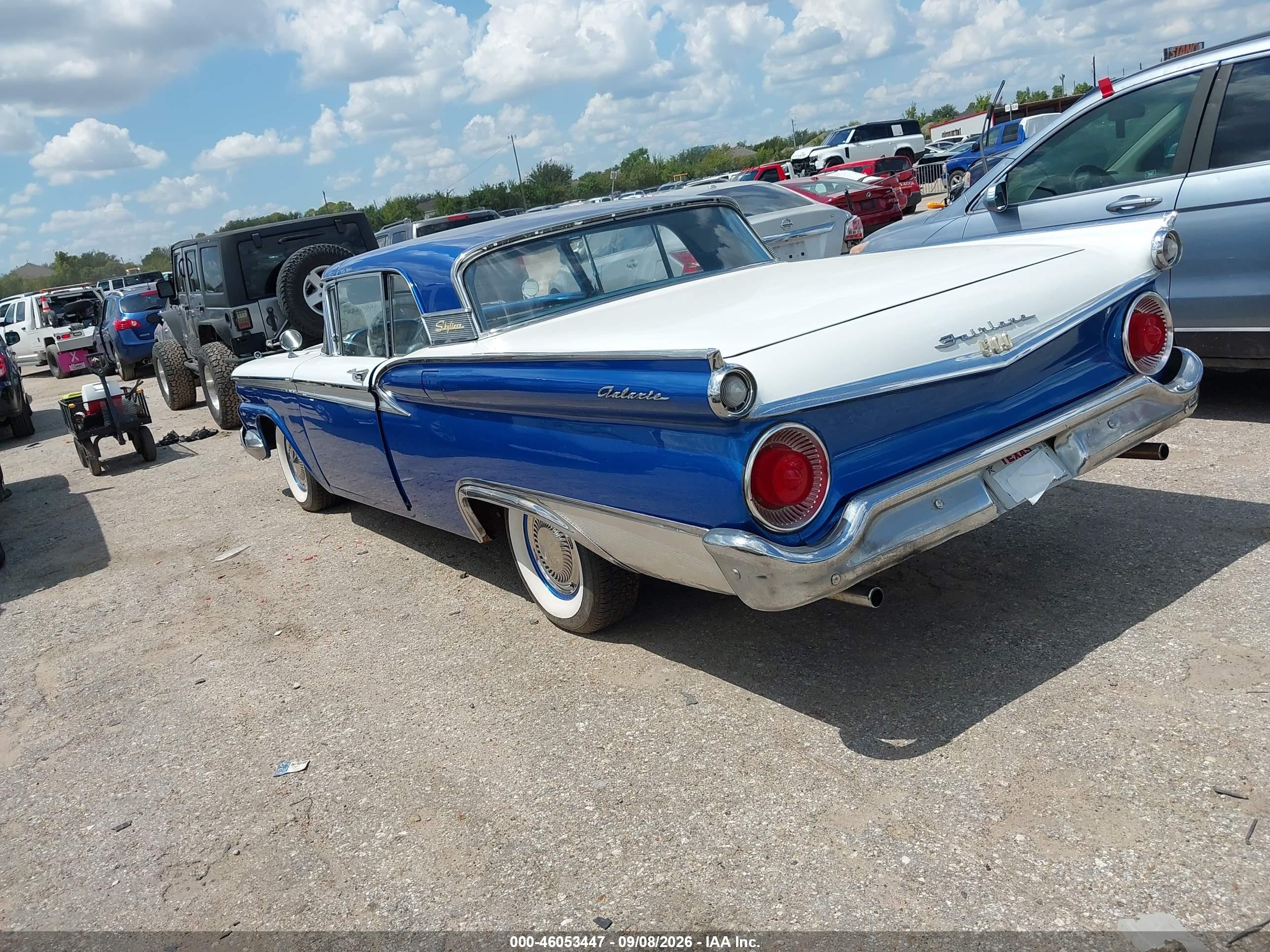 1970 Ford Fairlane 500 Galaxie Blue vin: H9WK119687