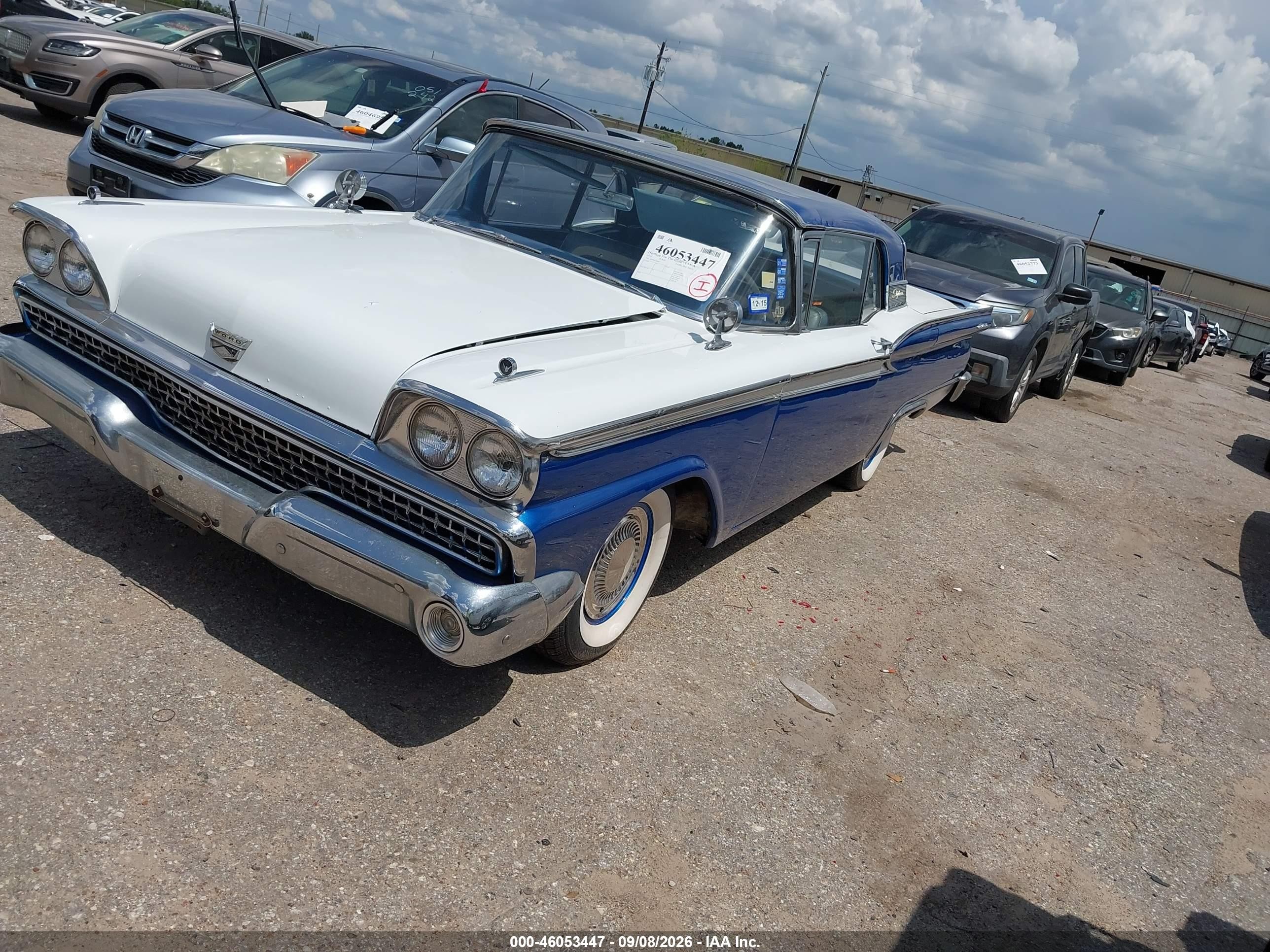 1970 Ford Fairlane 500 Galaxie Blue vin: H9WK119687