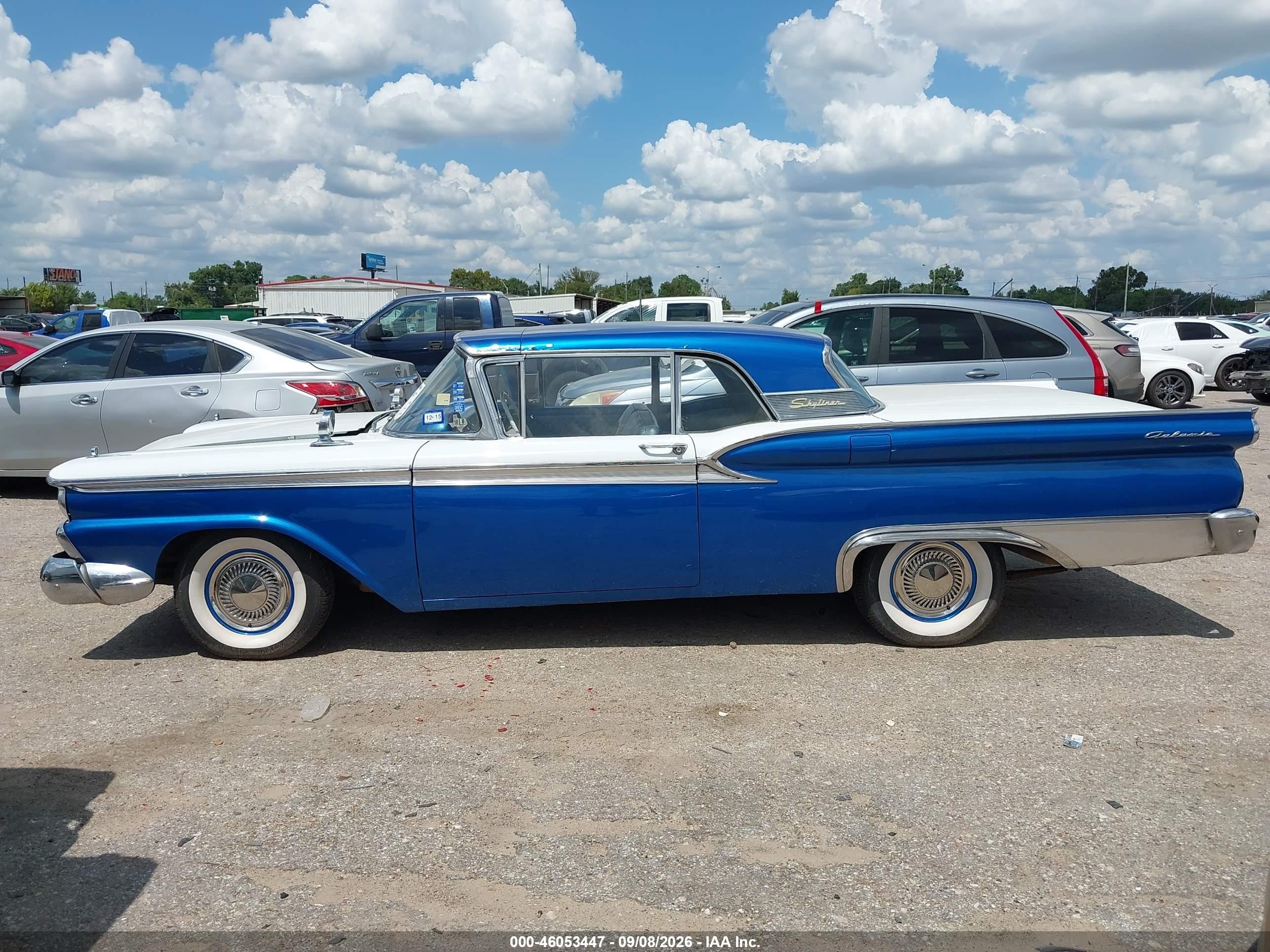 1970 Ford Fairlane 500 Galaxie Blue vin: H9WK119687