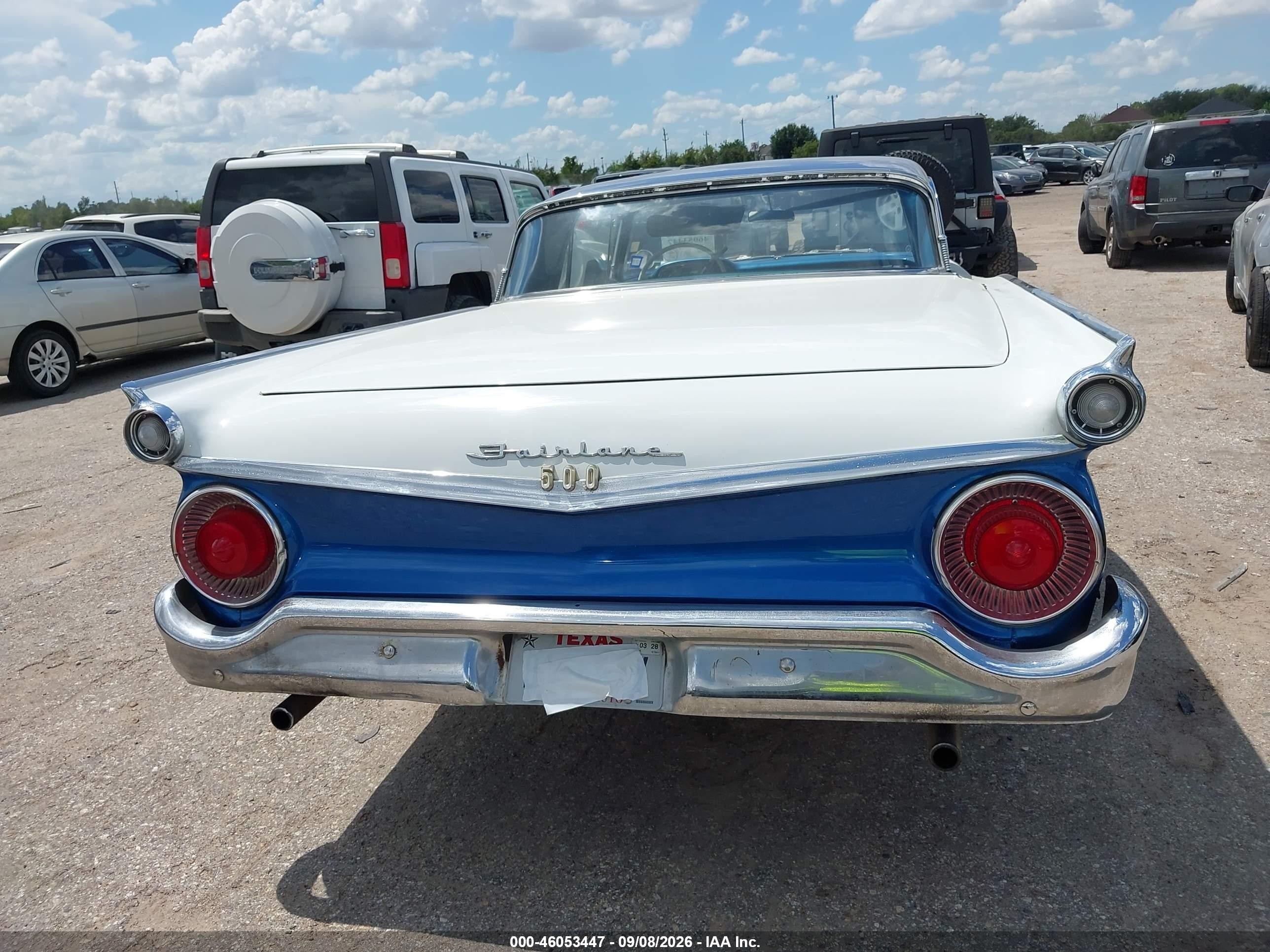 1970 Ford Fairlane 500 Galaxie Blue vin: H9WK119687