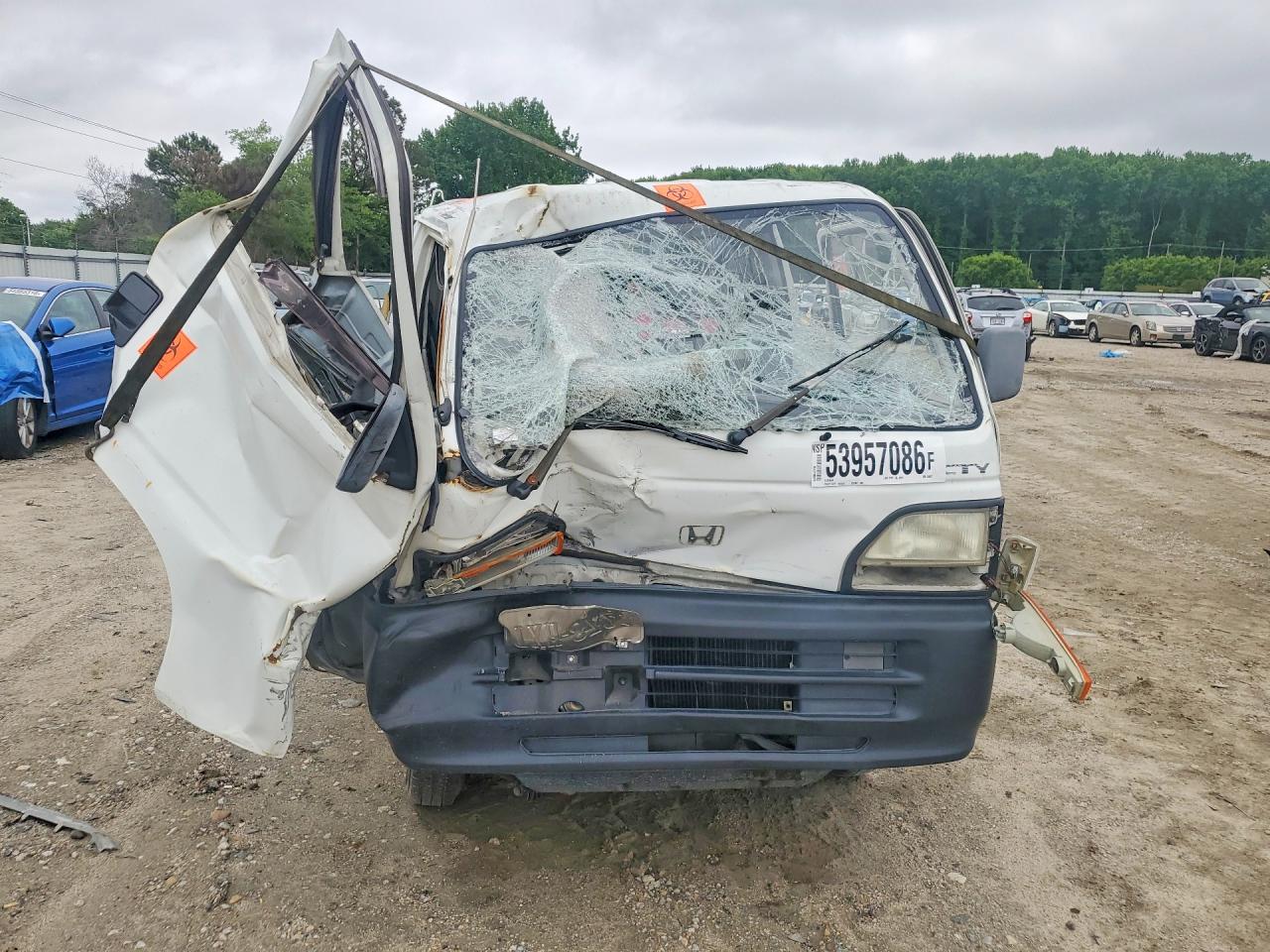1995 Honda Acty White vin: HA32210677