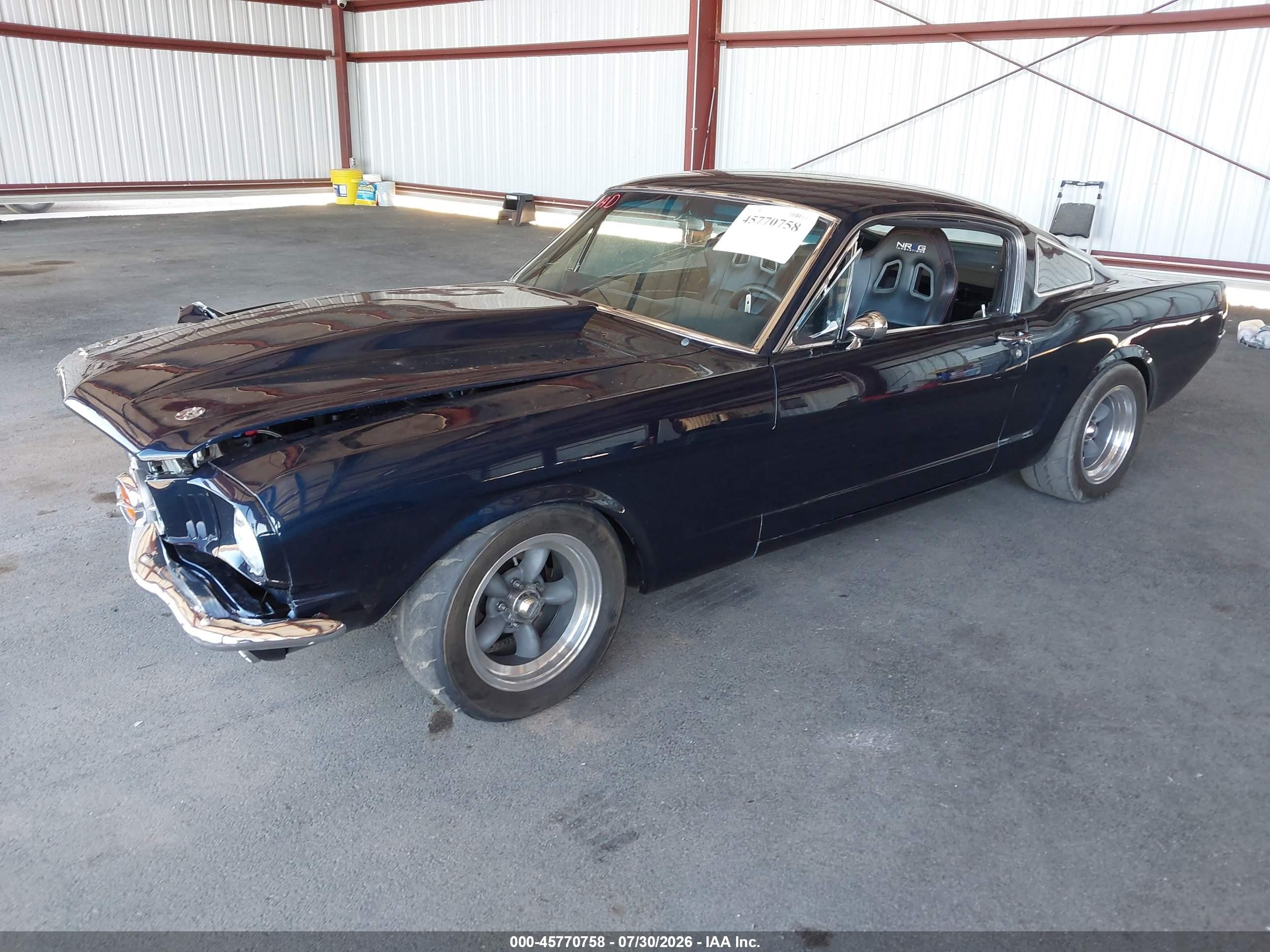 1970 Ford Mustang Dark Blue vin: 6F08C321327