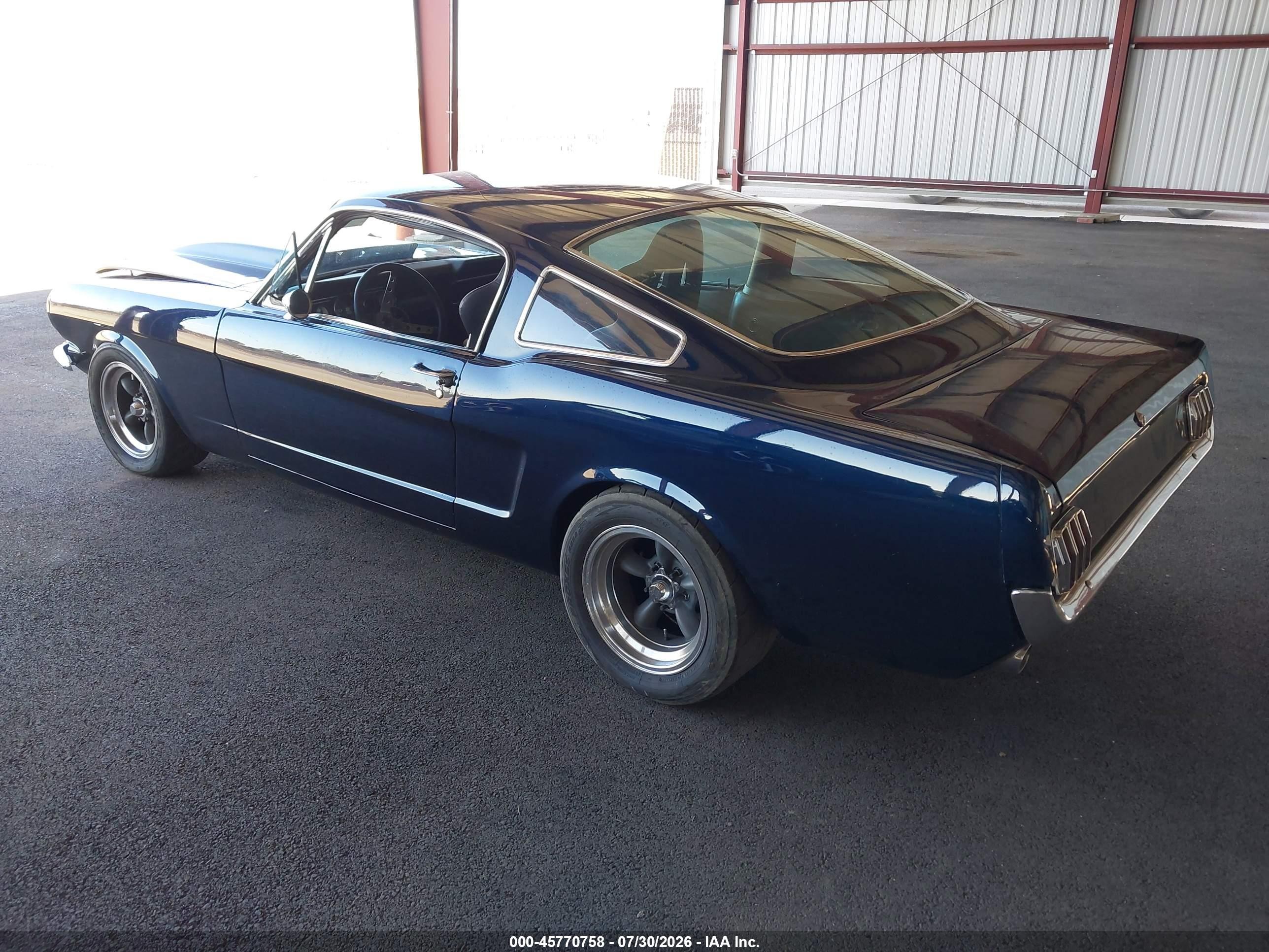 1970 Ford Mustang Dark Blue vin: 6F08C321327