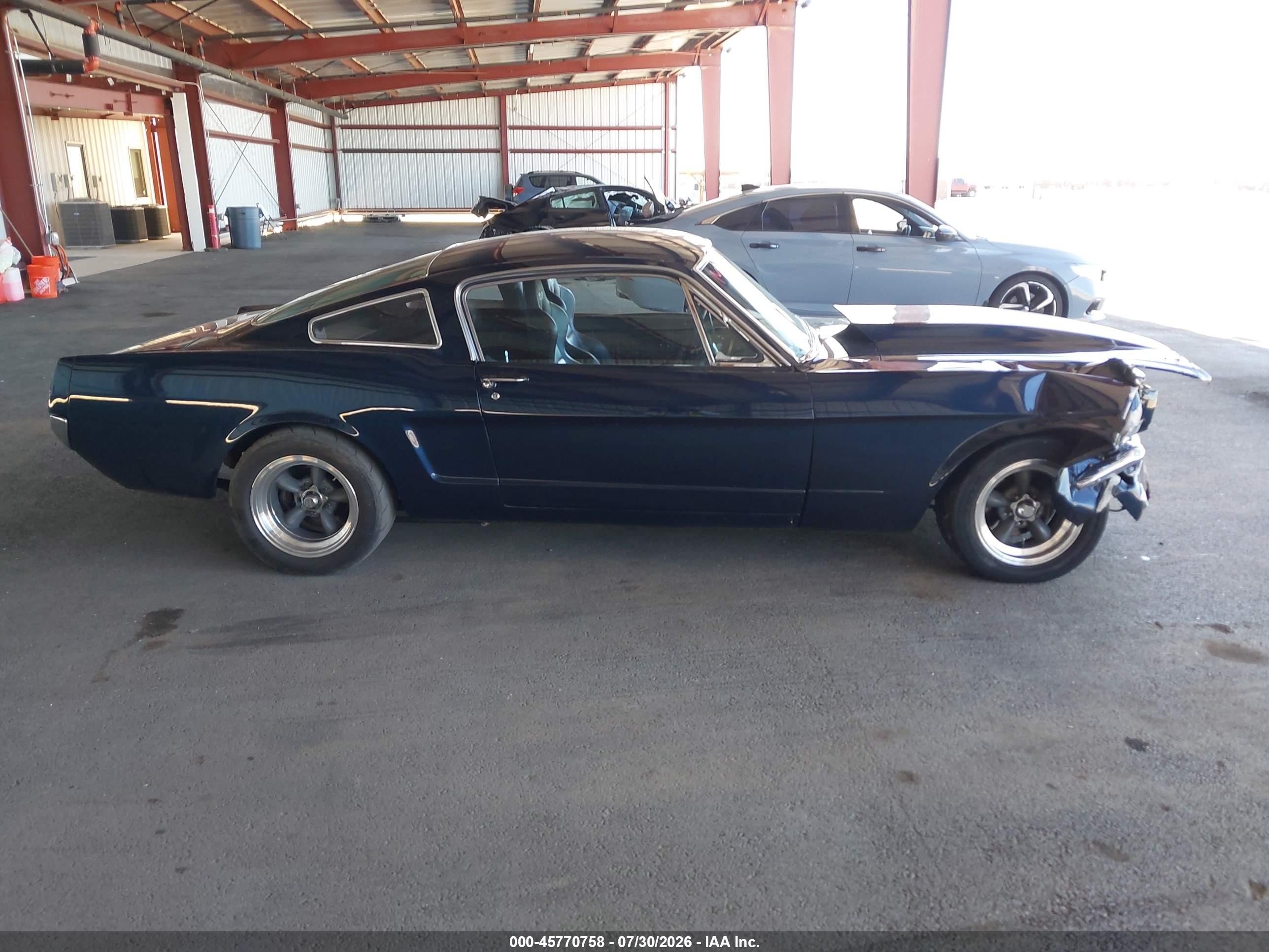 1970 Ford Mustang Dark Blue vin: 6F08C321327