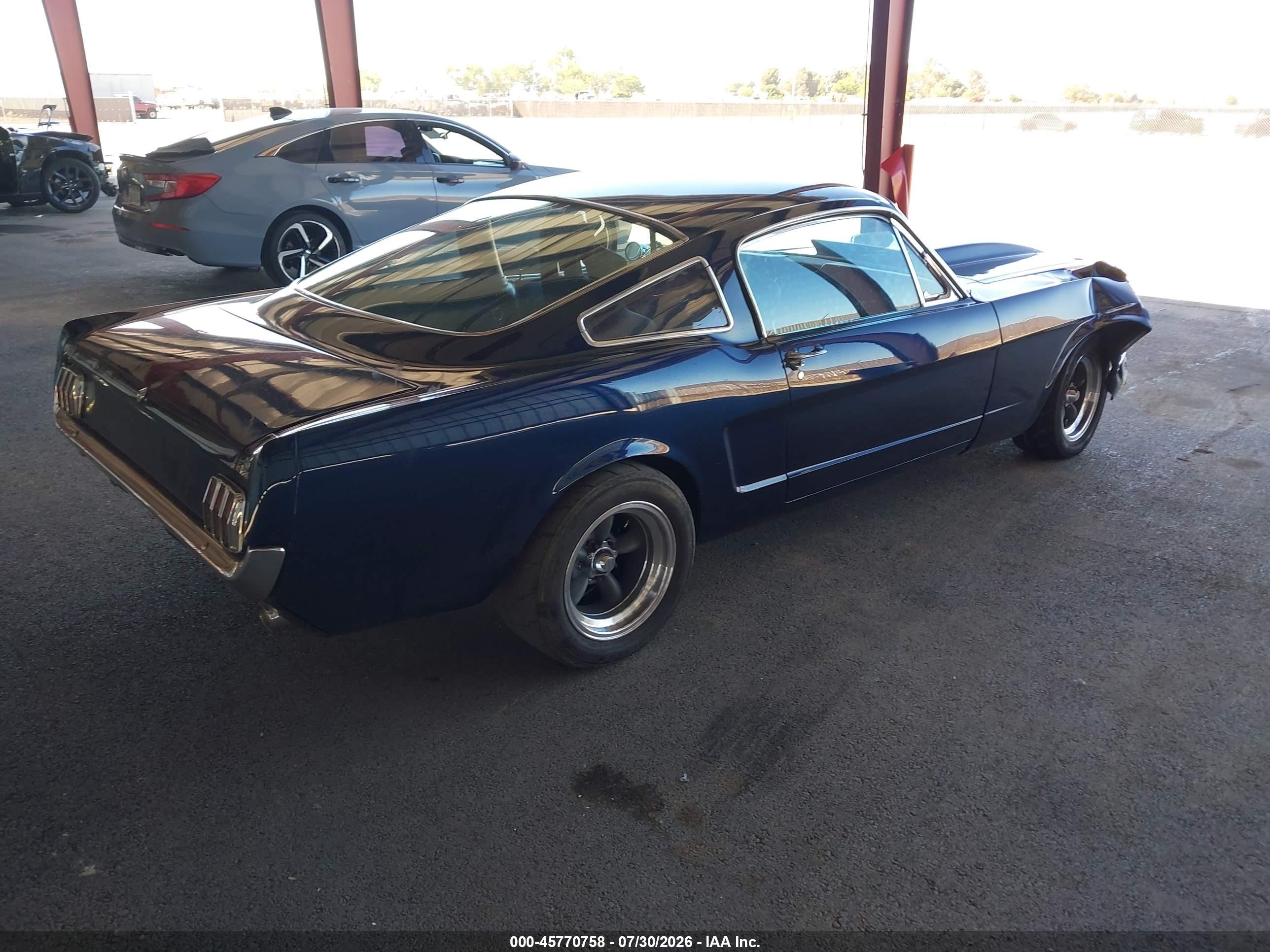 1970 Ford Mustang Dark Blue vin: 6F08C321327