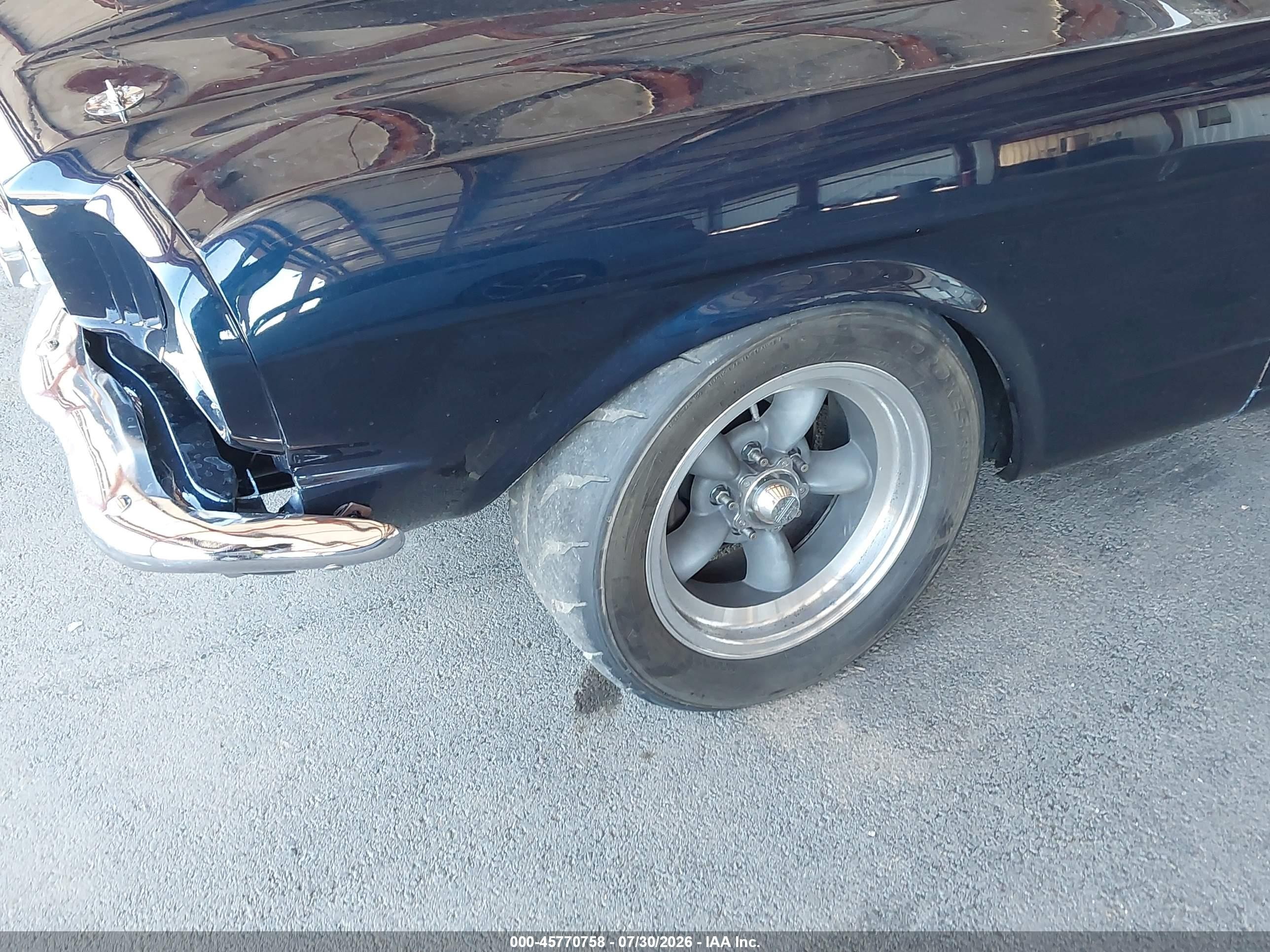 1970 Ford Mustang Dark Blue vin: 6F08C321327