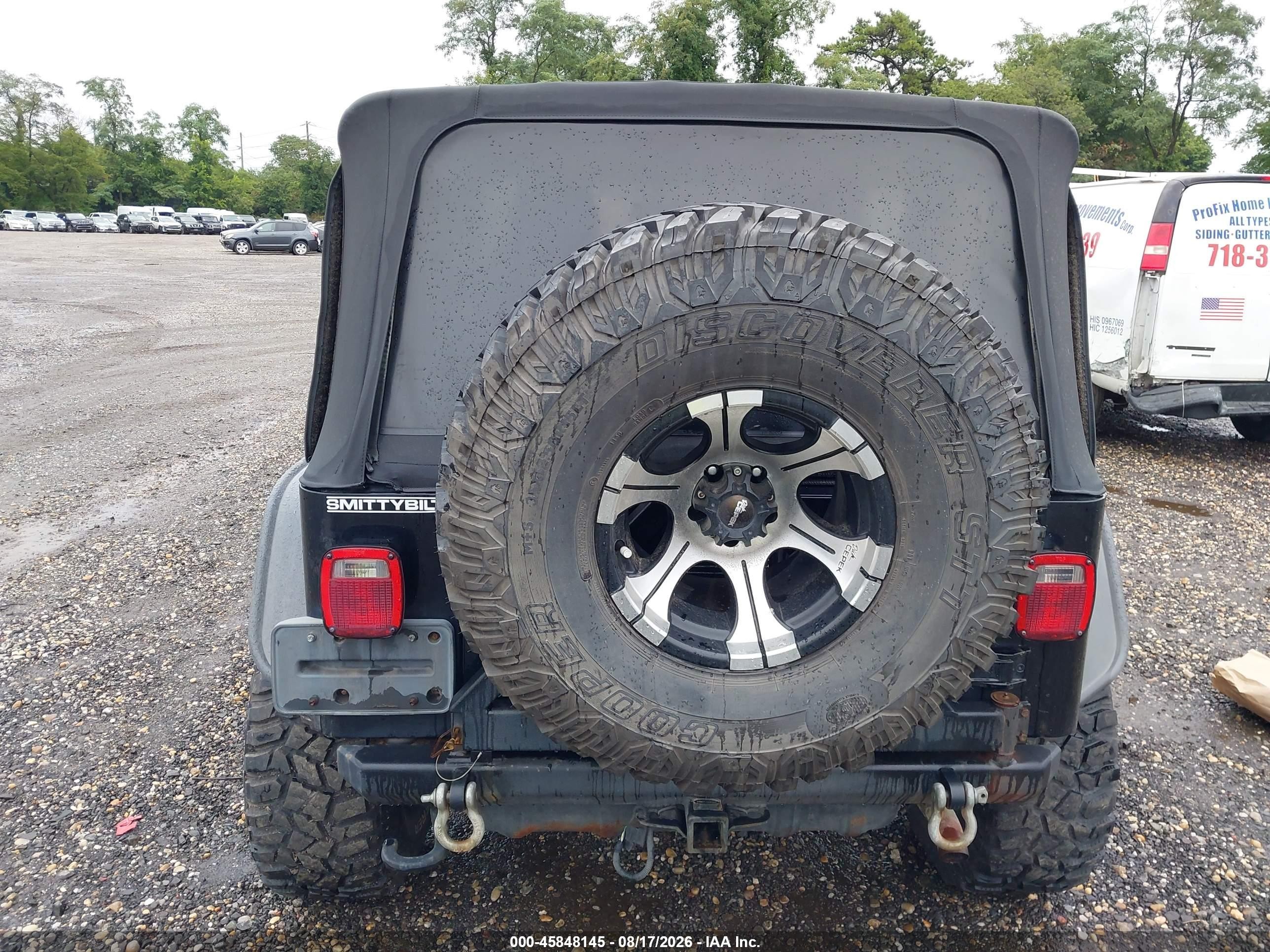 2004 Jeep Wrangler Sport Black vin: IJ4FA49S64P716380