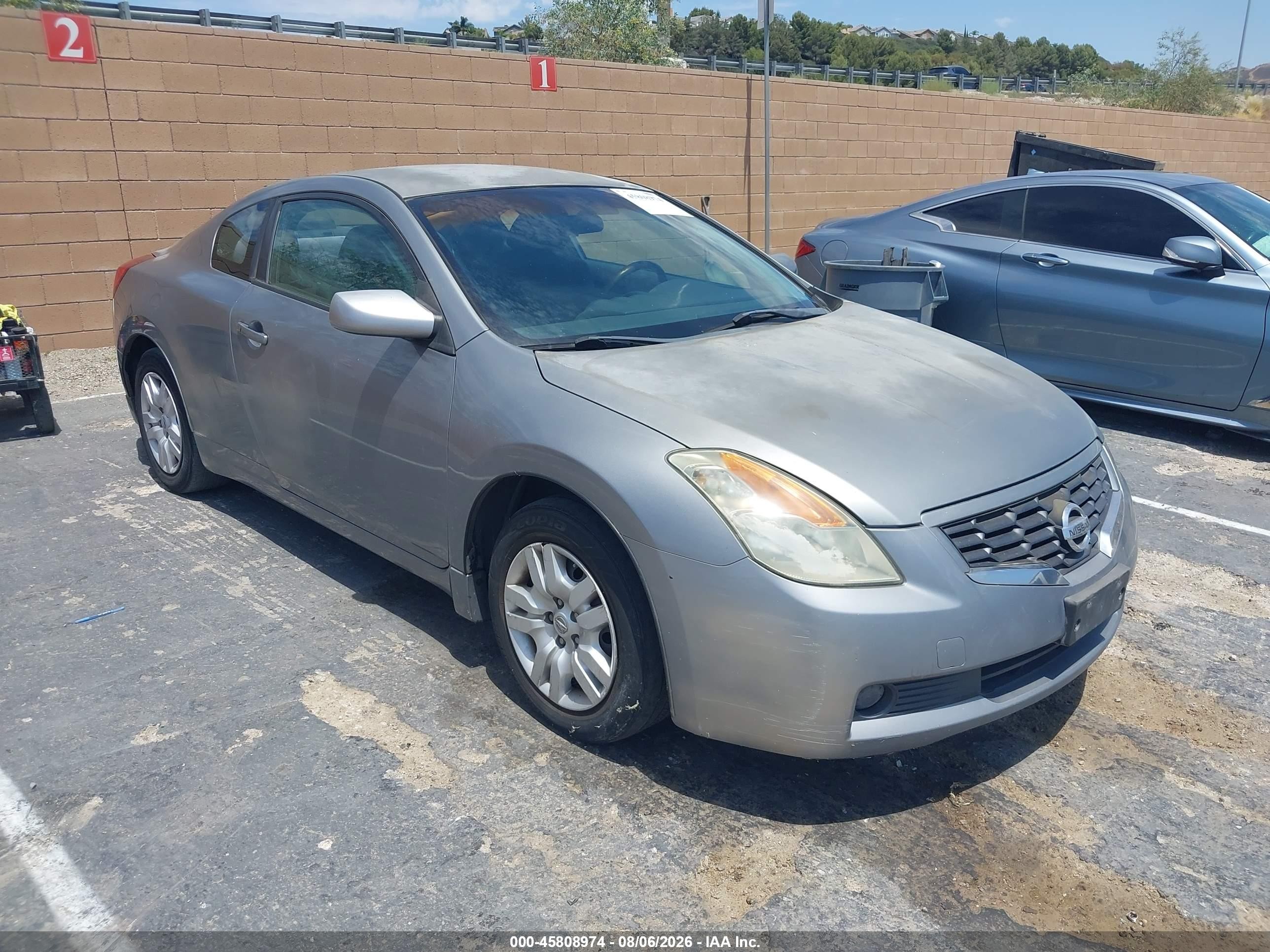 2009 Nissan Altima 2.5s Silver vin: IN4AL24E89C138030