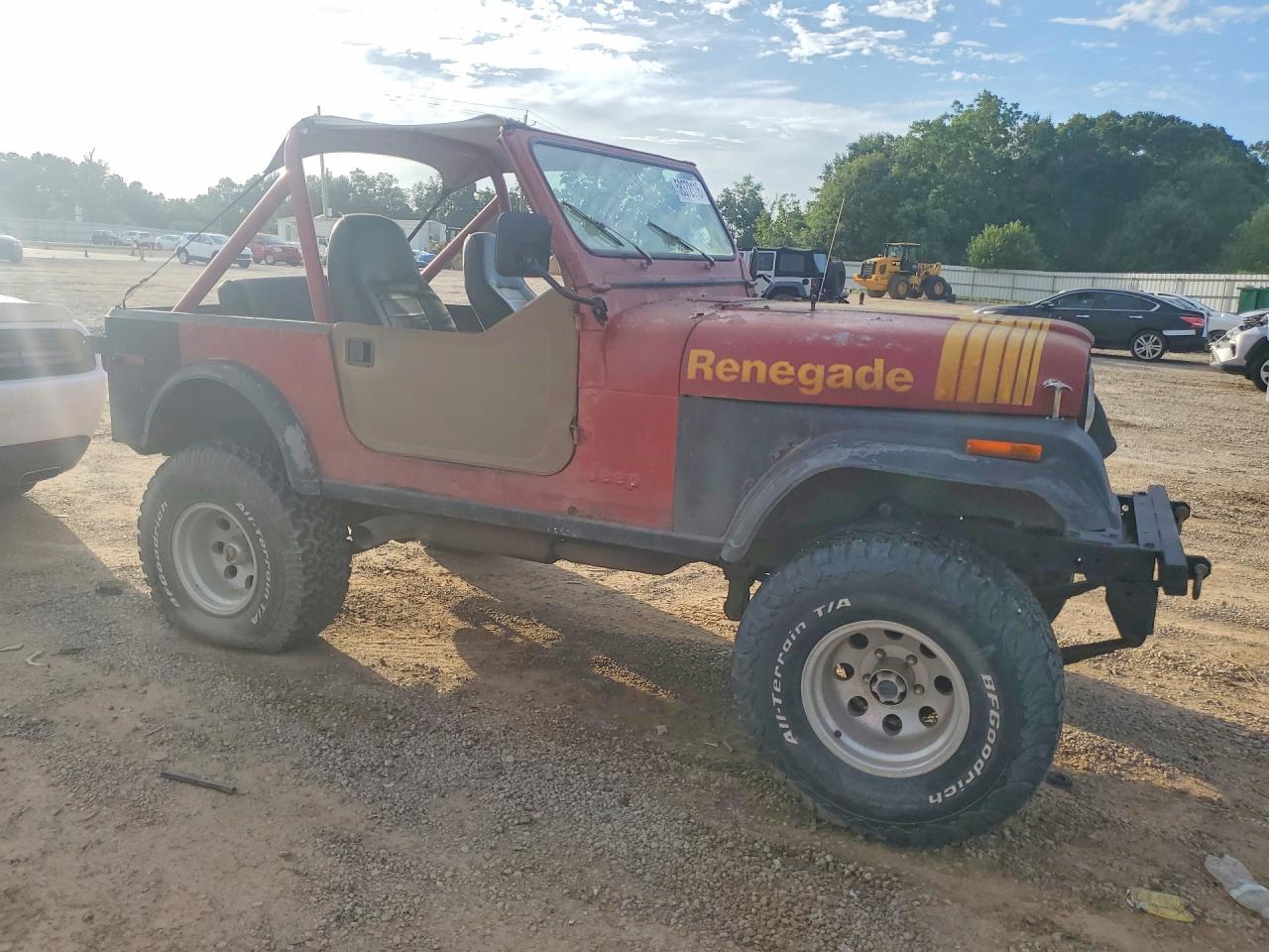 1980 Jeep Uk Красный vin: J0M93AH719688
