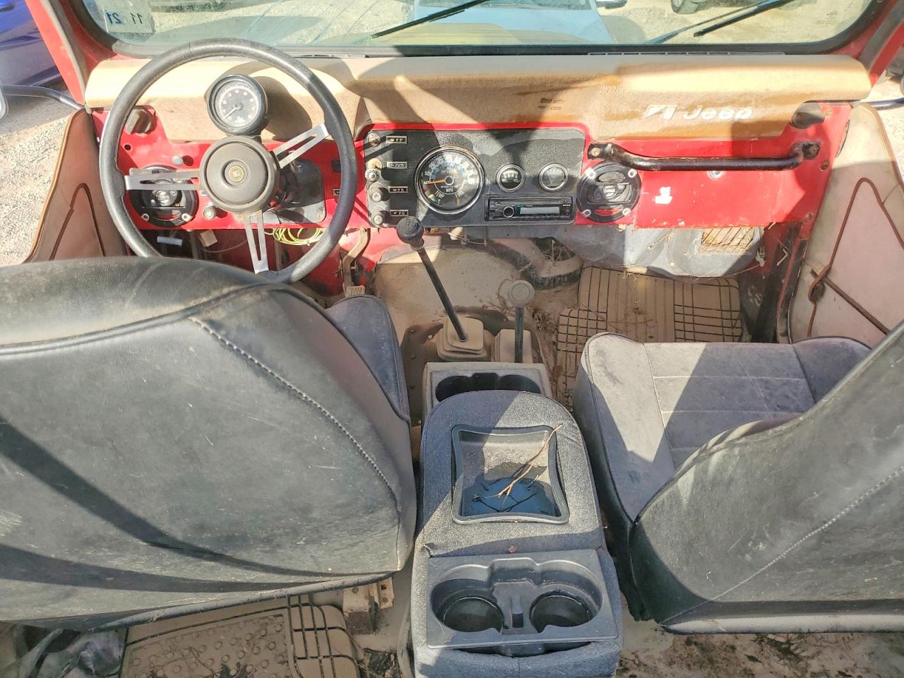 1980 Jeep Uk Красный vin: J0M93AH719688