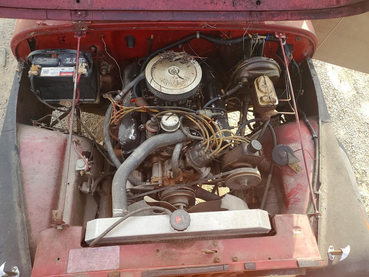 1980 Jeep Uk Красный vin: J0M93AH719688