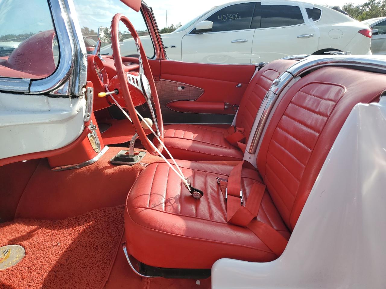 1959 Chevrolet Corvette White vin: J59S104156