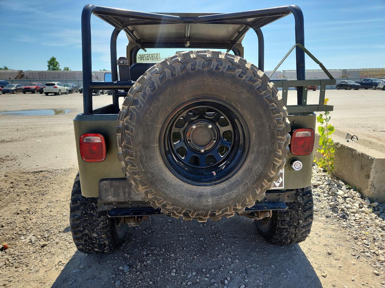 1976 Jeep Cj5, Cj6, Cj7, Unive Green vin: J6A93EH081345