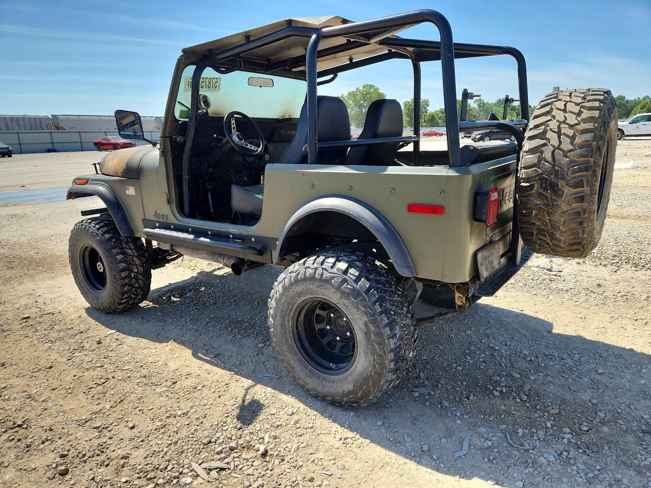 1976 Jeep Cj5, Cj6, Cj7, Unive Green vin: J6A93EH081345