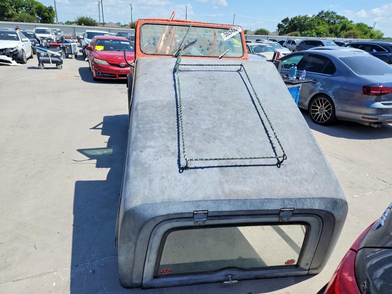 1977 Jeep Cj5, Cj6, Cj7, Unive Orange vin: J8A93EA057950
