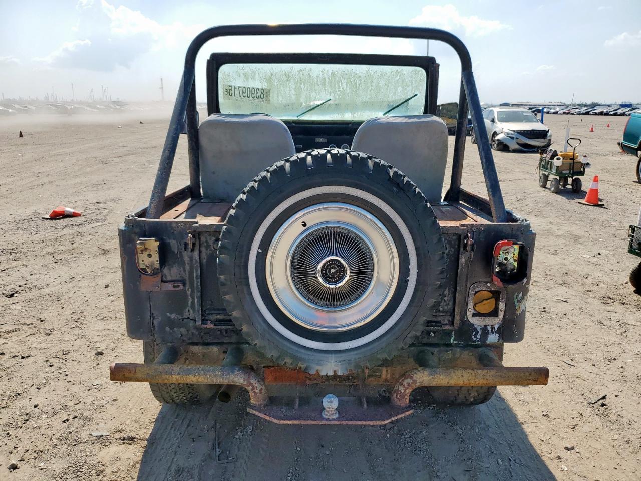 1975 Jeep Cj5, Cj6, Cj7, Unive Black vin: J8F83AA003705