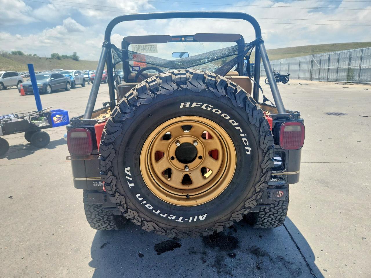 1978 Jeep Cj5, Cj6, Cj7, Unive Black vin: J8F83EH078291