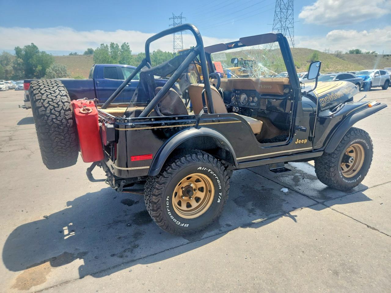 1978 Jeep Cj5, Cj6, Cj7, Unive Black vin: J8F83EH078291
