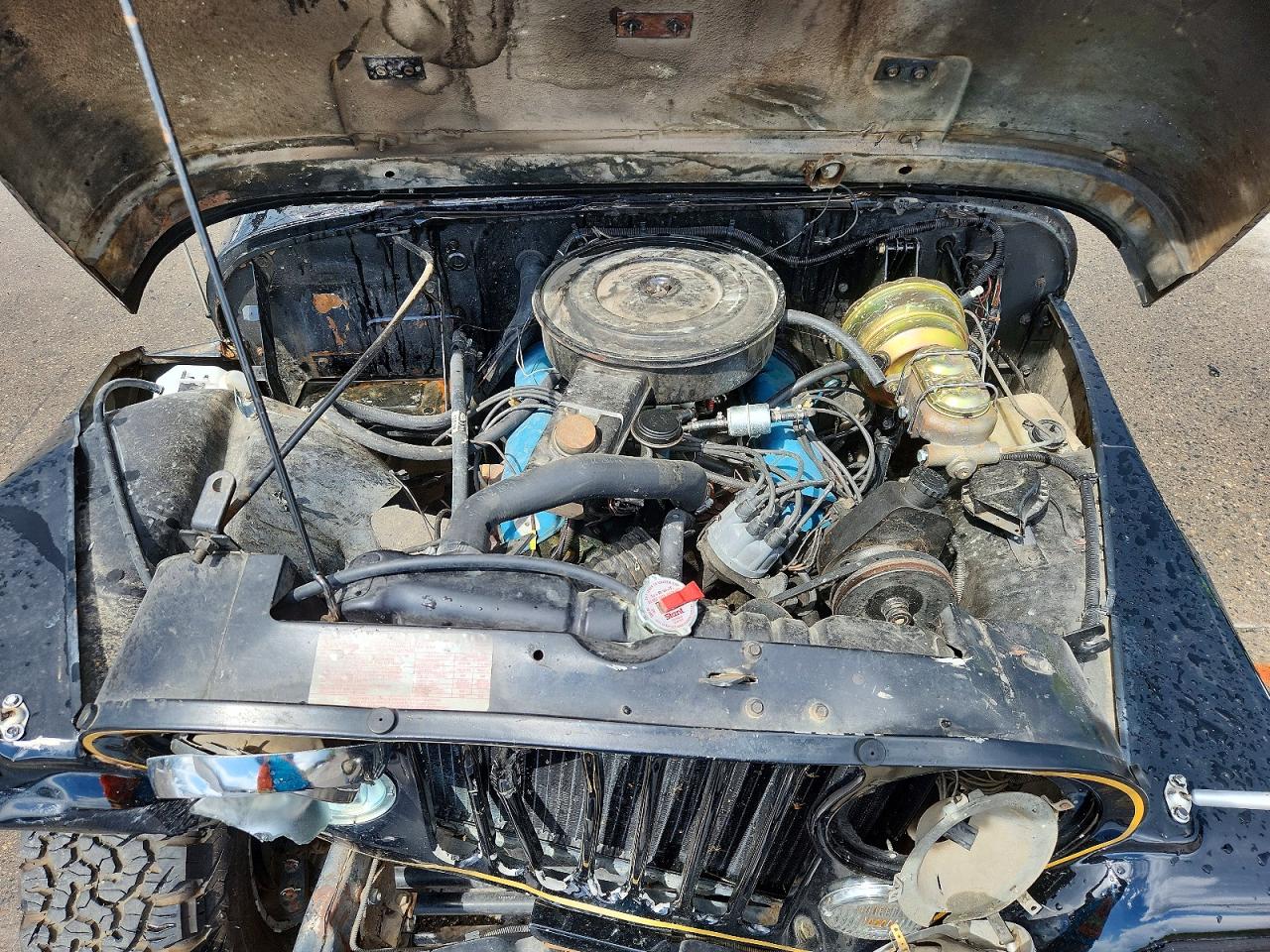 1978 Jeep Cj5, Cj6, Cj7, Unive Black vin: J8F83EH078291
