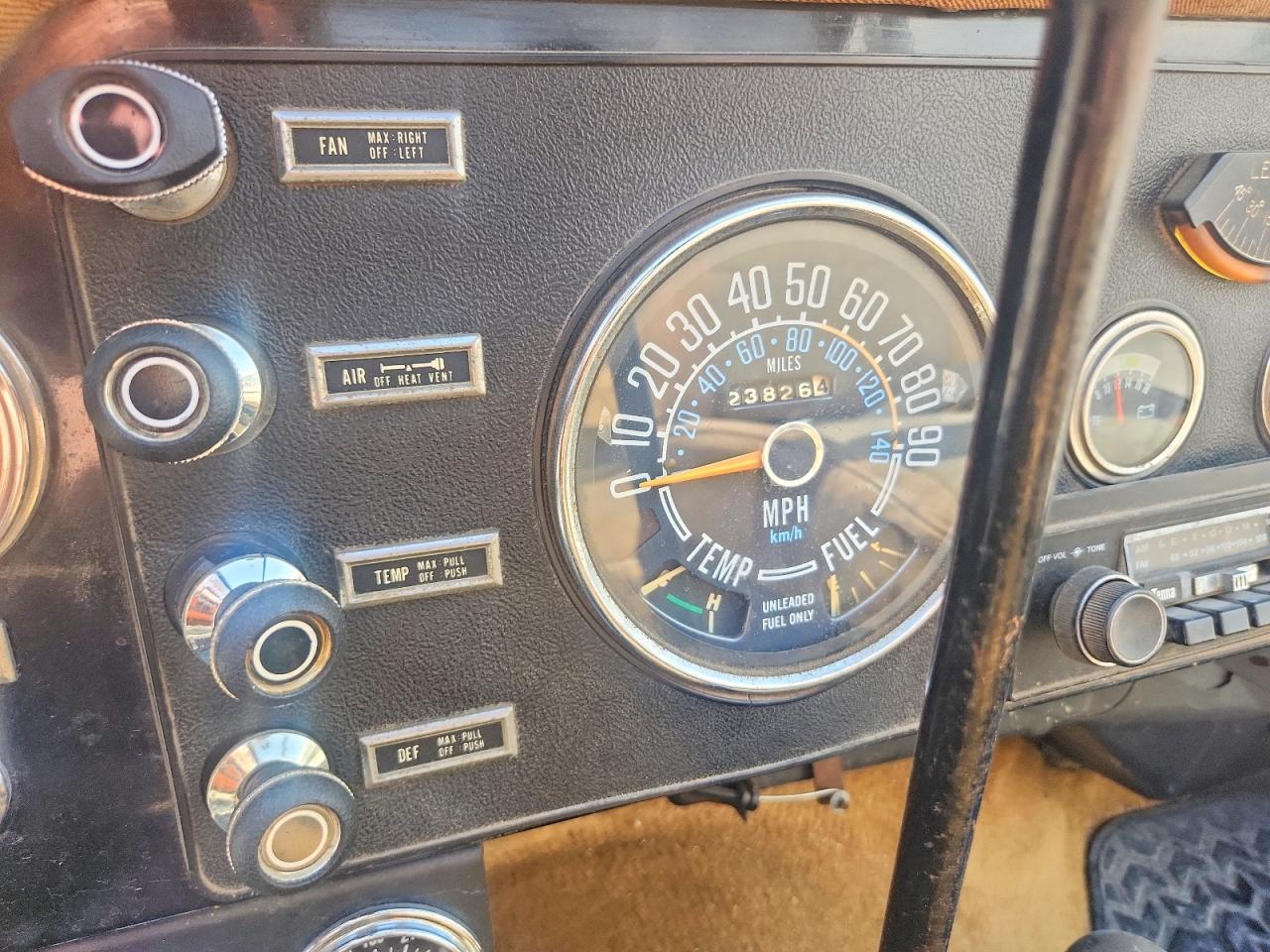 1978 Jeep Cj5, Cj6, Cj7, Unive Black vin: J8F83EH078291
