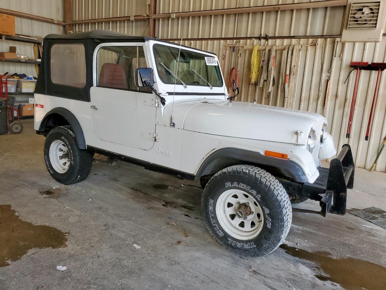 1978 Jeep Cj-7 White vin: J8F93EA130915