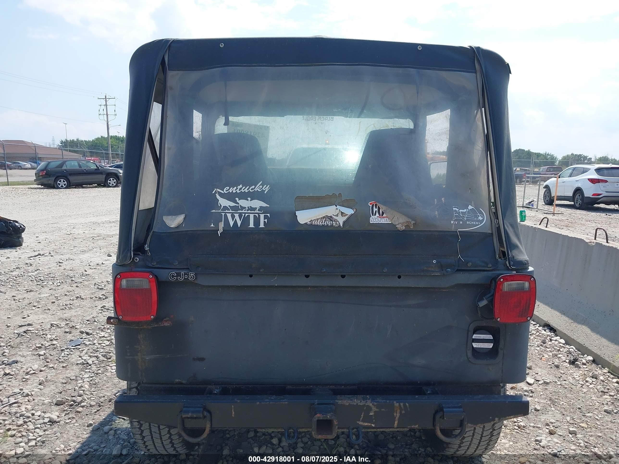 1979 Jeep Cj-7   Серый vin: J9F83AC806706    