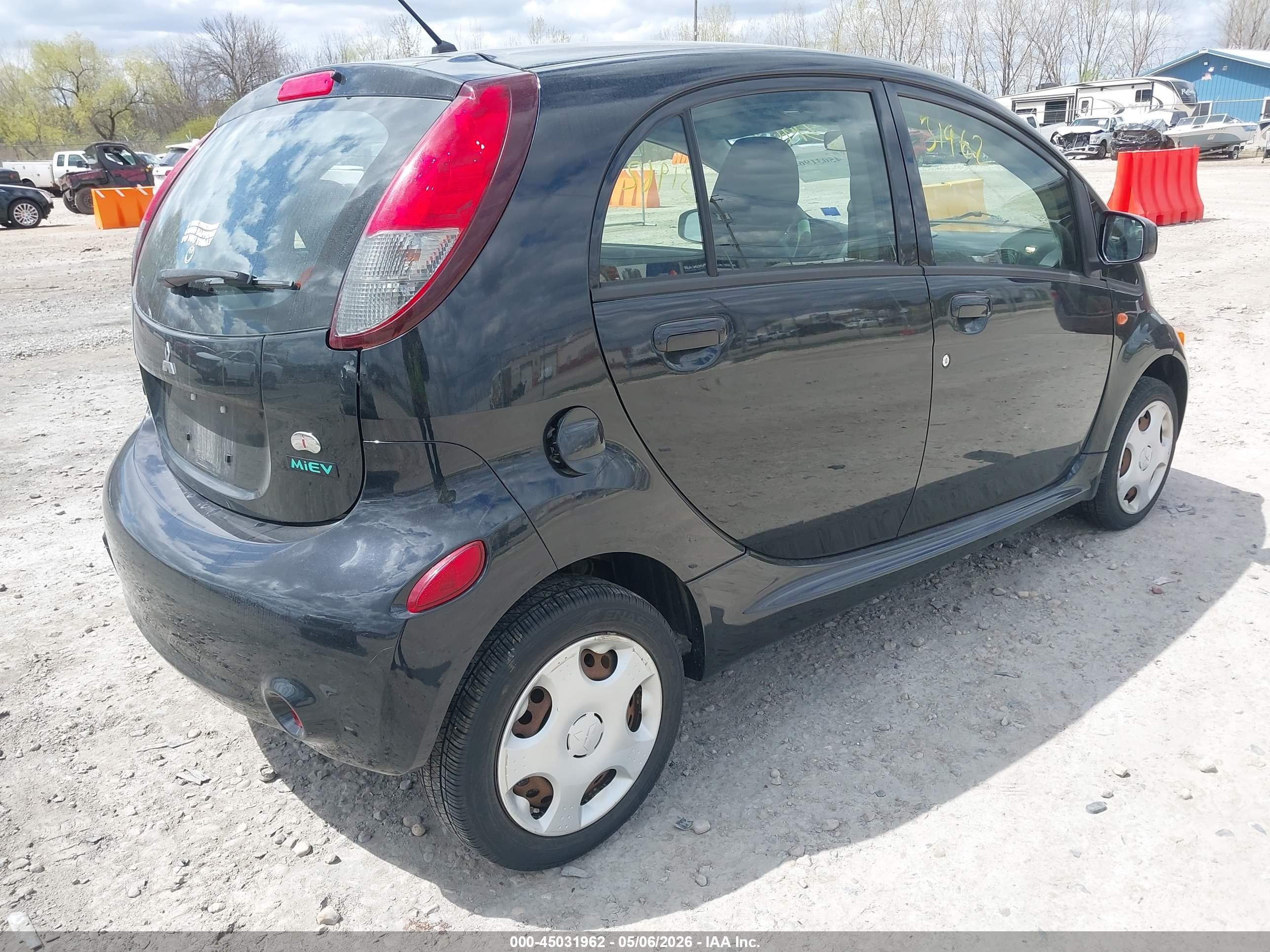 2012 Mitsubishi I-miev Es/se Черный vin: JA3215H11CU022357