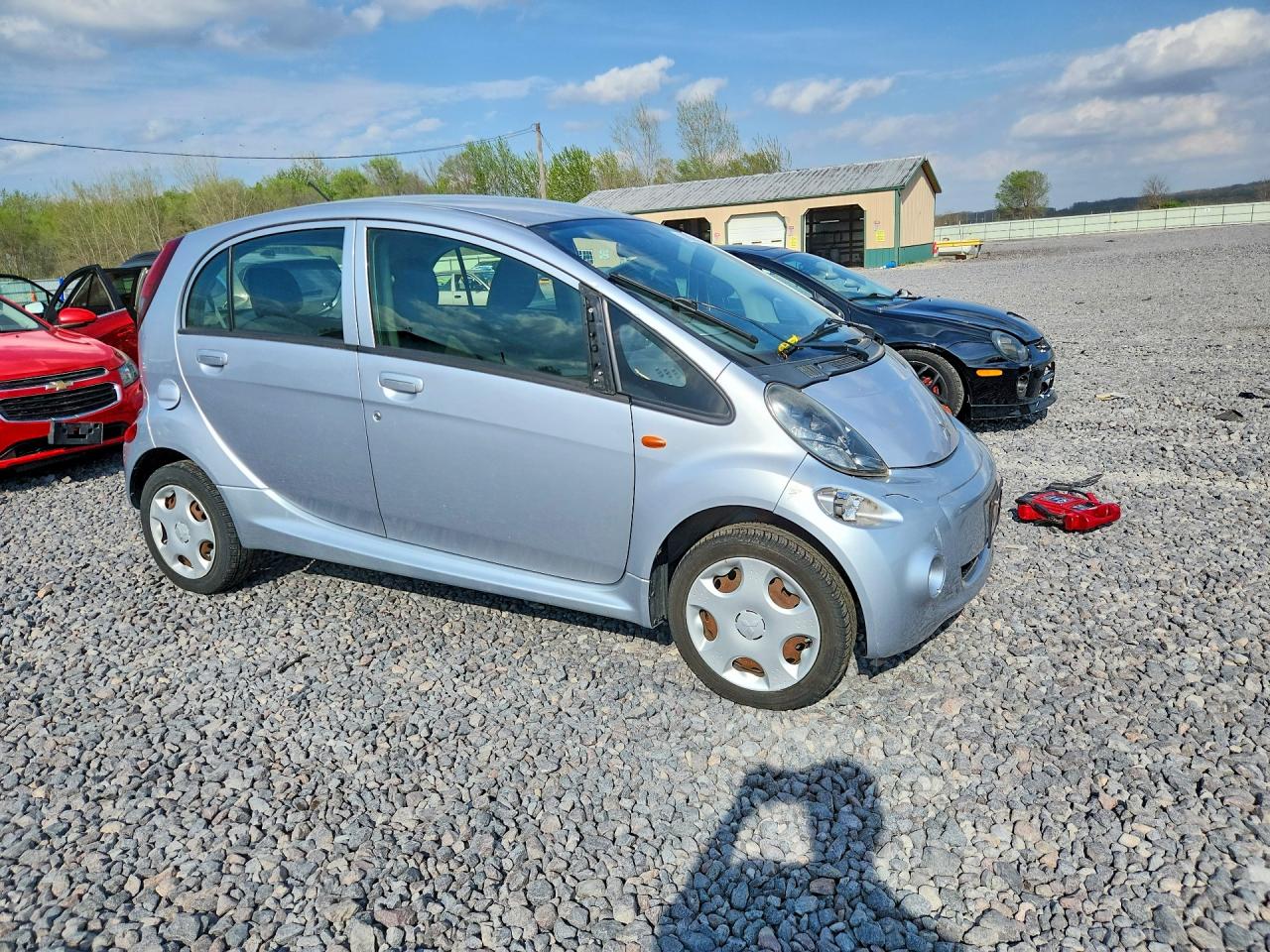 2012 Mitsubishi I Miev Es Silver vin: JA3215H11CU024559