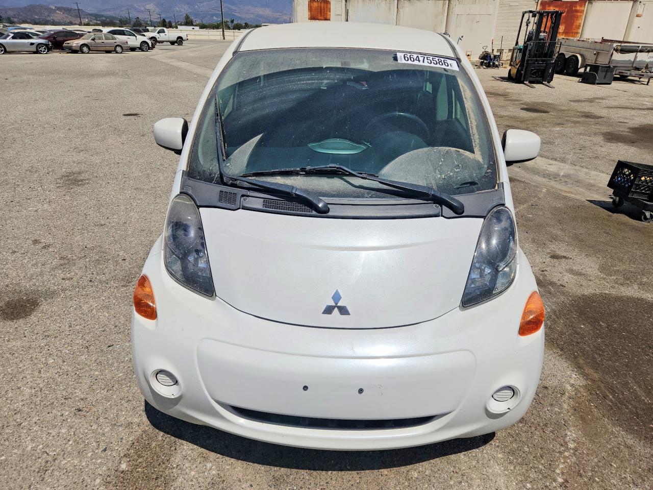 2012 Mitsubishi I Miev Es White vin: JA3215H14CU028752