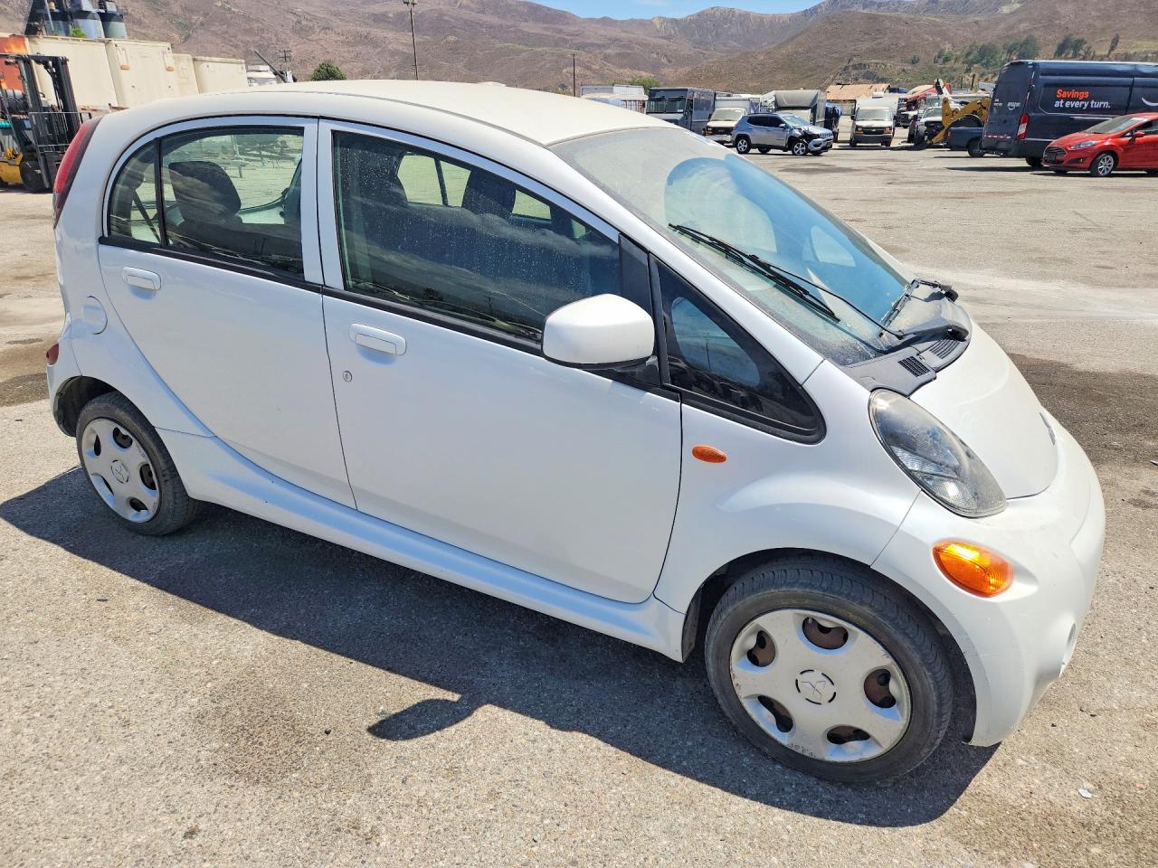 2012 Mitsubishi I Miev Es White vin: JA3215H14CU028752