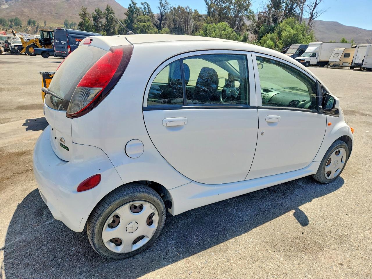 2012 Mitsubishi I Miev Es White vin: JA3215H14CU028752