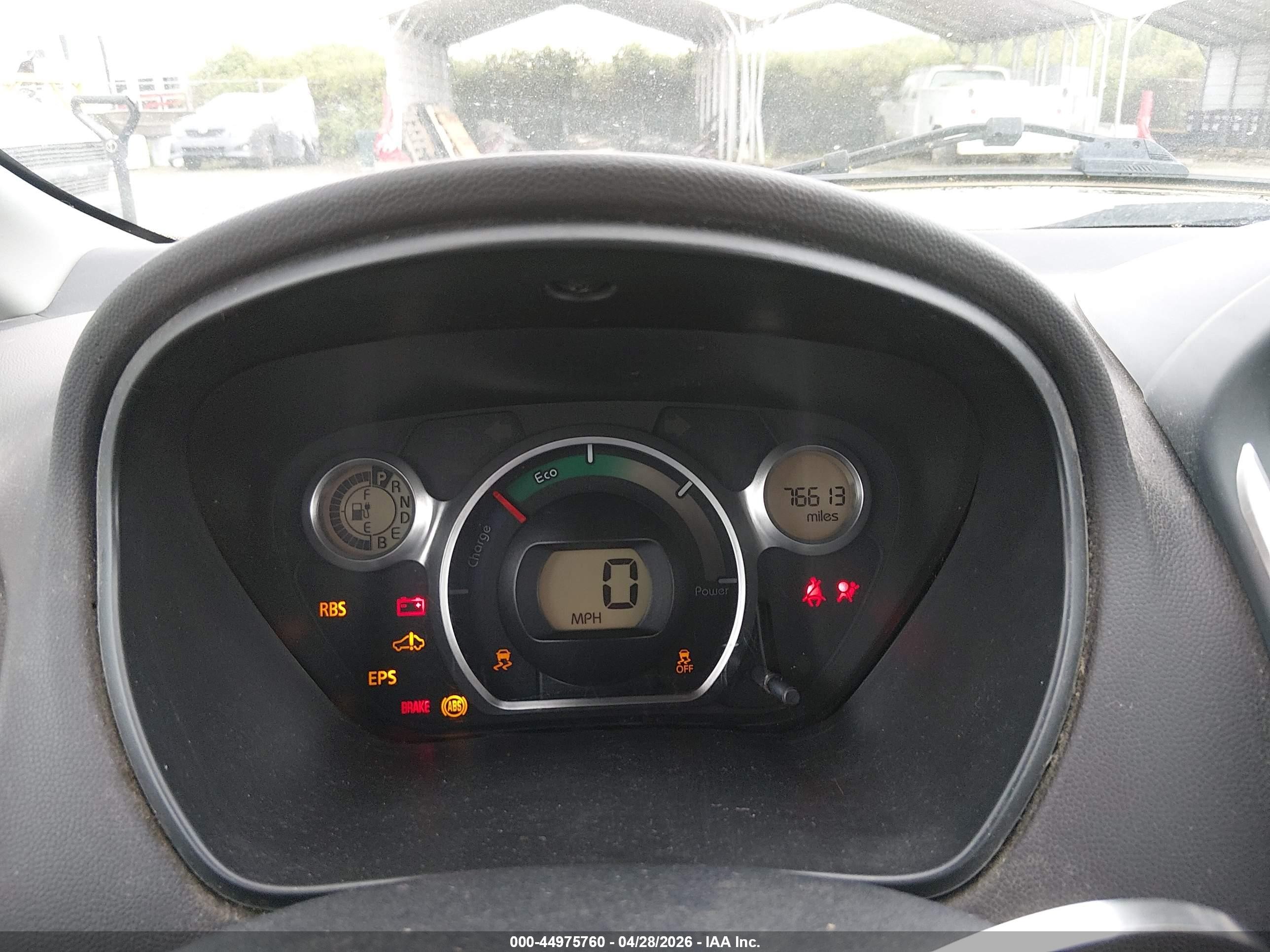 2012 Mitsubishi I-miev Es/se Белый vin: JA3215H15CU008929