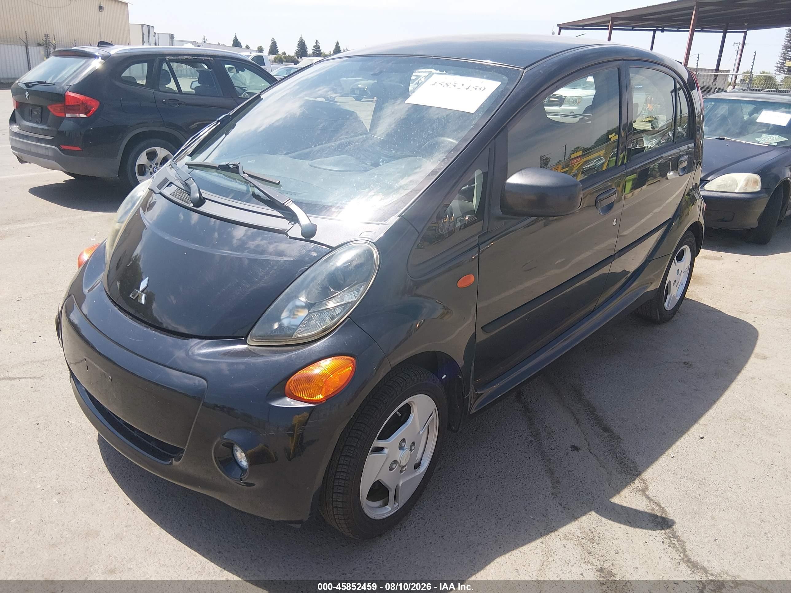 2012 Mitsubishi I-miev Es/se White vin: JA3215H17CU011461