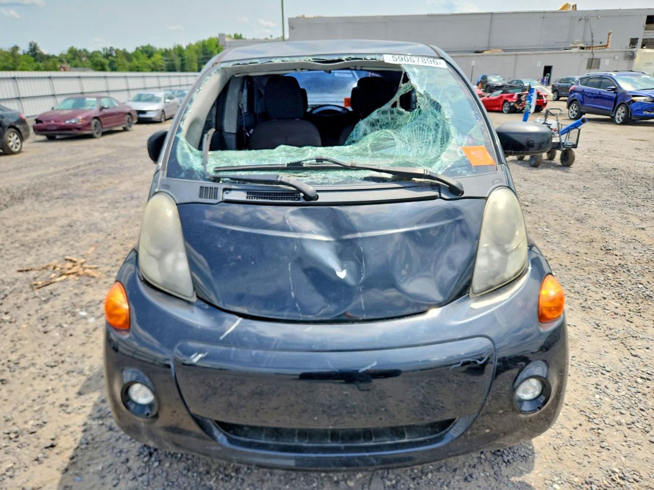2012 Mitsubishi I Miev Es Черный vin: JA3215H19CU023417