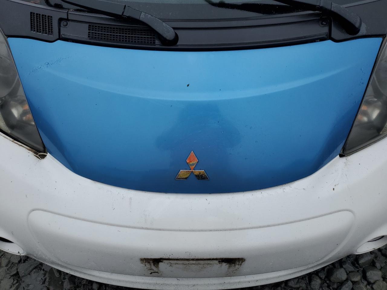 2012 Mitsubishi I Miev Es White vin: JA3215H1XCU016122