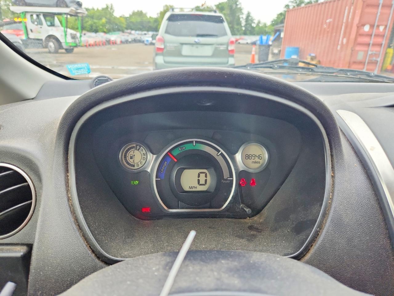 2014 Mitsubishi I Miev Es Blue vin: JA3215H41EU021089