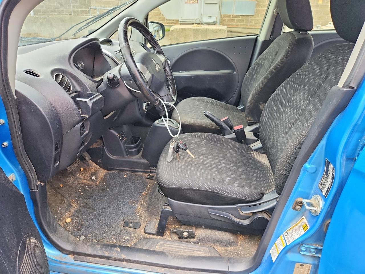 2014 Mitsubishi I Miev Es Blue vin: JA3215H41EU021089