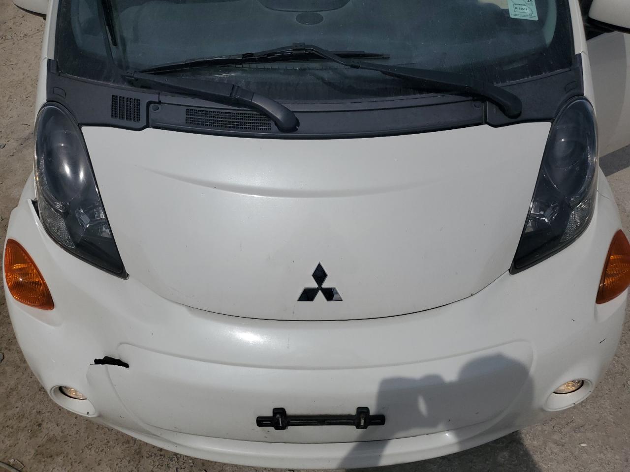 2014 Mitsubishi I Miev Es White vin: JA3215H47EU021727