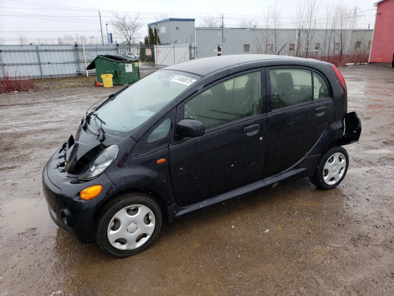 2014 Mitsubishi I Miev Es Black vin: JA3215H49EU605725