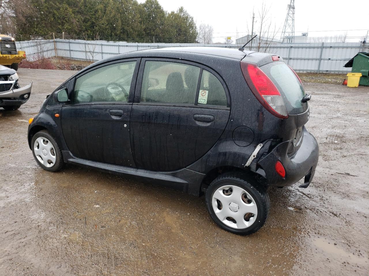 2014 Mitsubishi I Miev Es Black vin: JA3215H49EU605725