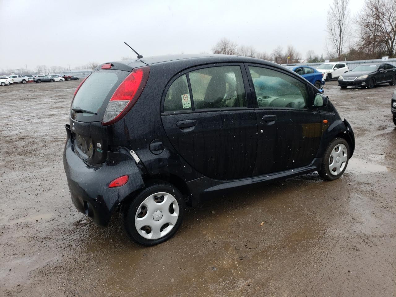 2014 Mitsubishi I Miev Es Black vin: JA3215H49EU605725