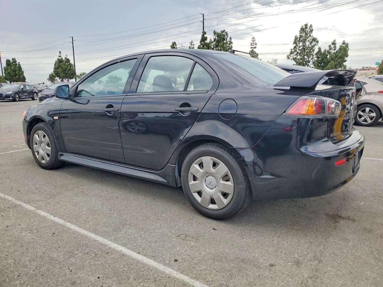 2010 Mitsubishi Lancer De Black vin: JA32U1FU1AU026614