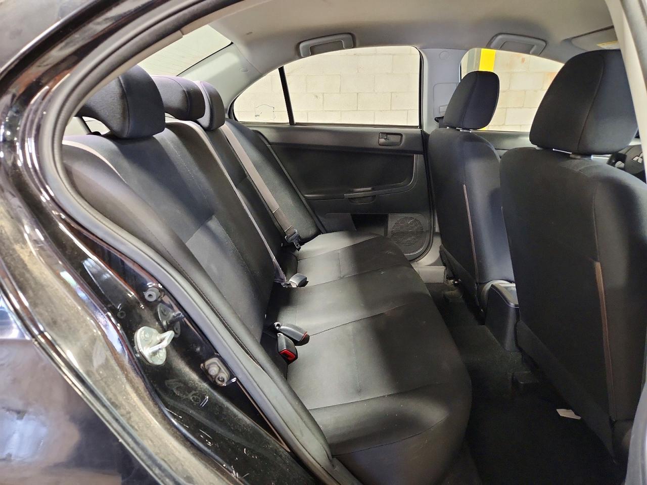 2010 Mitsubishi Lancer De Black vin: JA32U1FU2AU026654