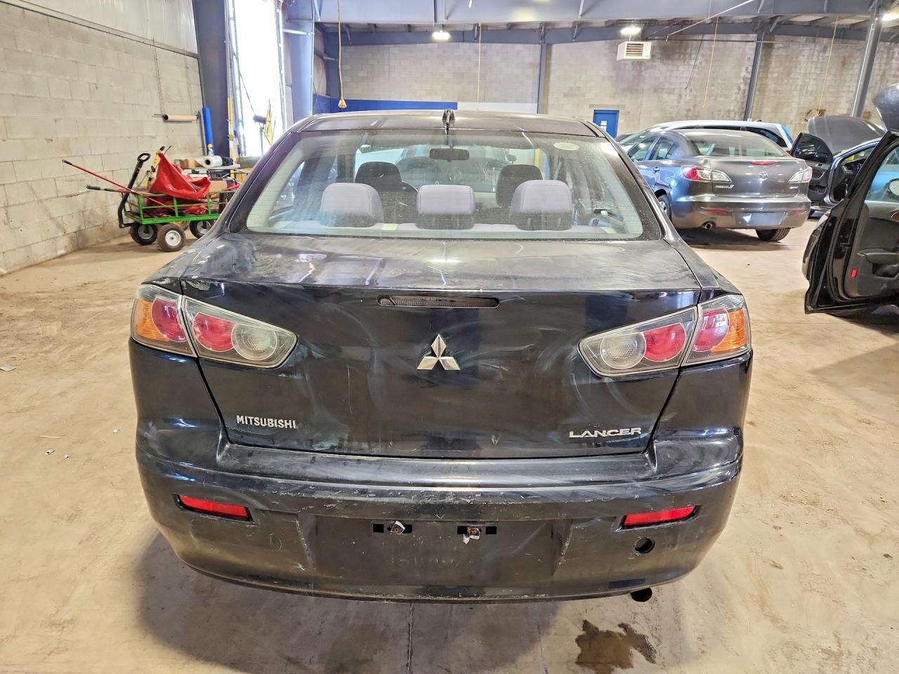2010 Mitsubishi Lancer De Black vin: JA32U1FU2AU026654